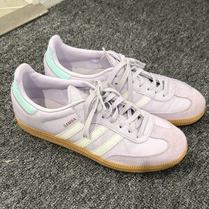 Adidas Samba Pastel Purple Sneakers